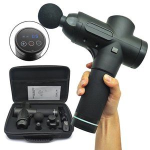 Professional Massage Gun 20 Speeds 6 Attachments
